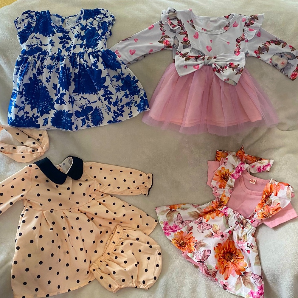 Shein Baby Dresses (3-6 months)